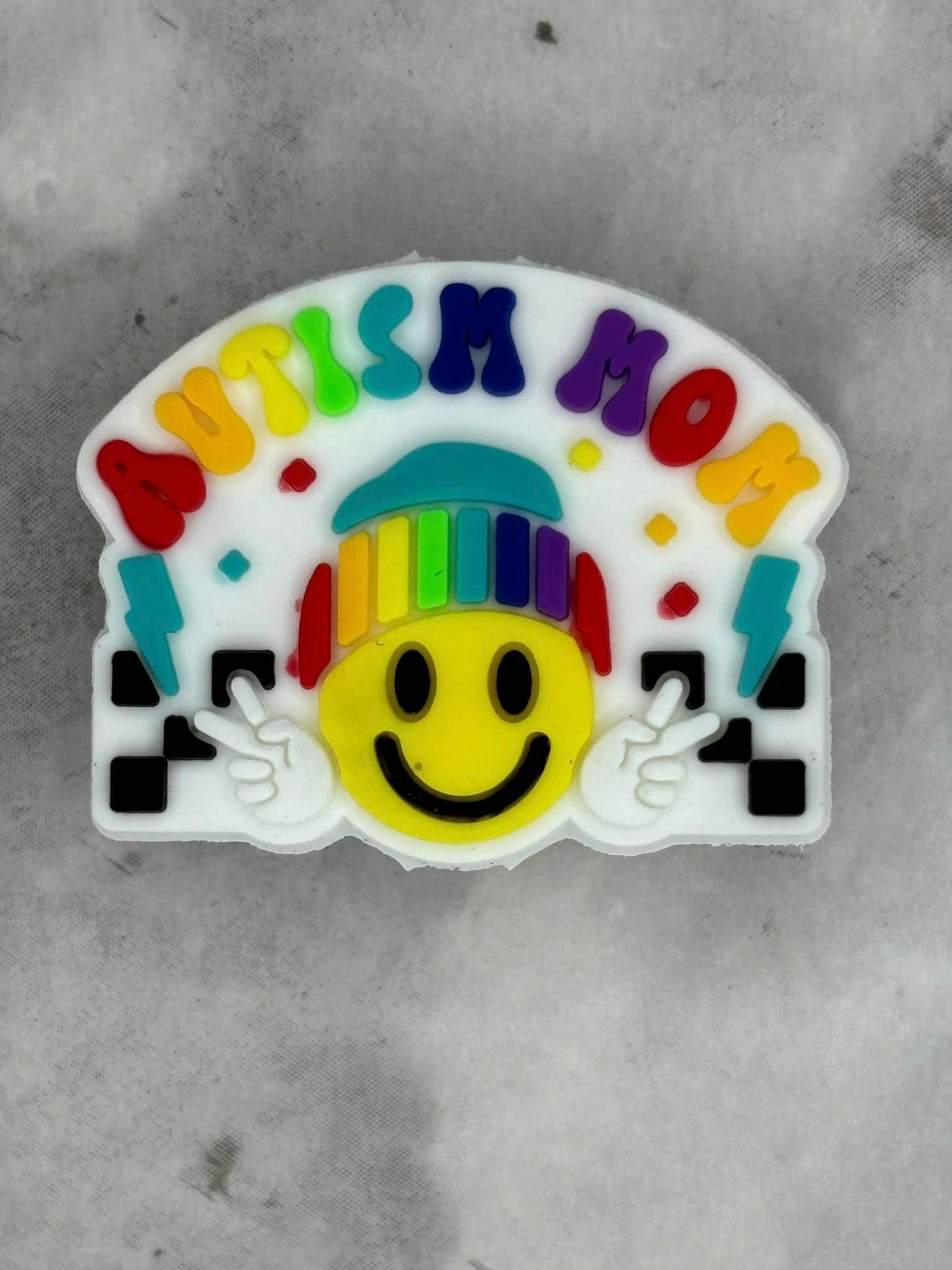 7506 - Mom - Autism Mom PVC Focal