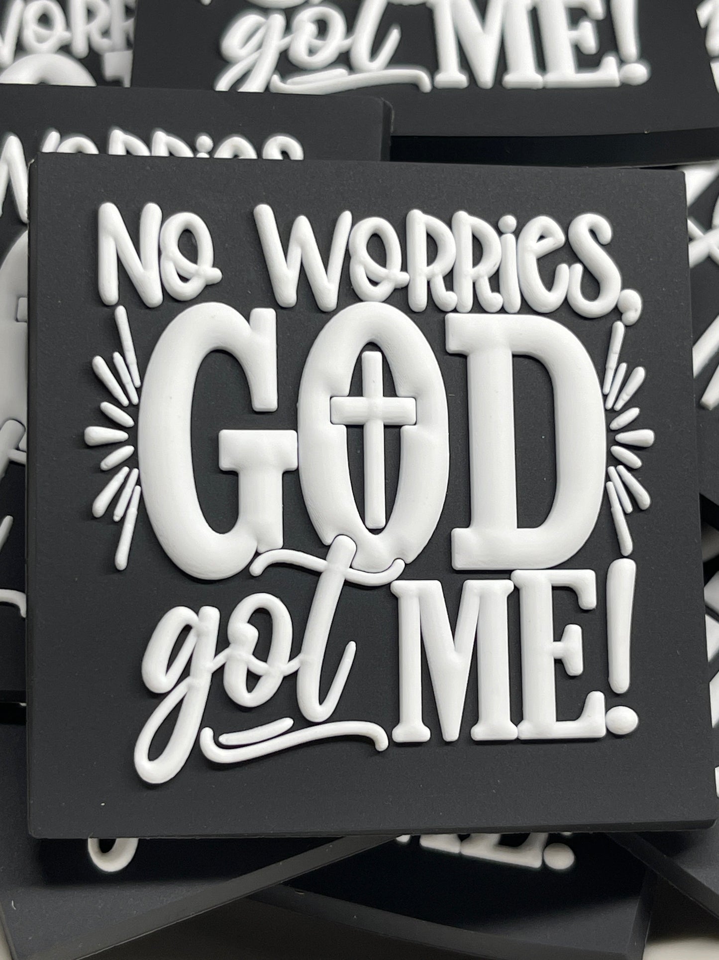 RDBogg No Worries GOD got ME Bag Charm - RD Creations Exclusive