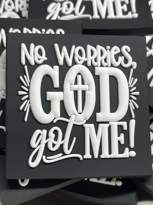 RDBogg No Worries GOD got ME Bag Charm - RD Creations Exclusive