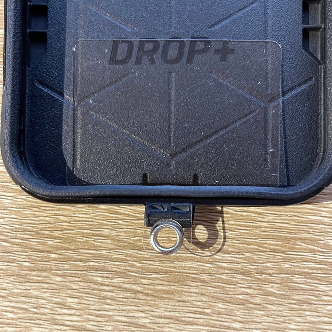 Transparent Phone Charm Tab - Perfect for wristlets or beaded keychain. Never lose your phone