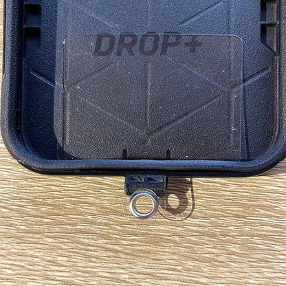 Transparent Phone Charm Tab - Perfect for wristlets or beaded keychain. Never lose your phone