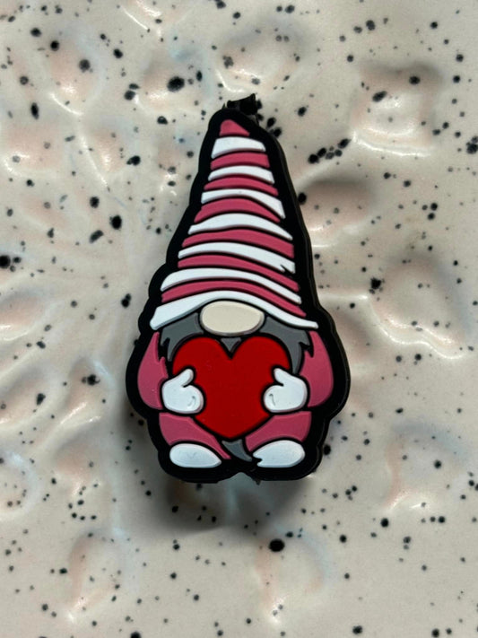 Gnome Valentine Red Silicone Focal 0308