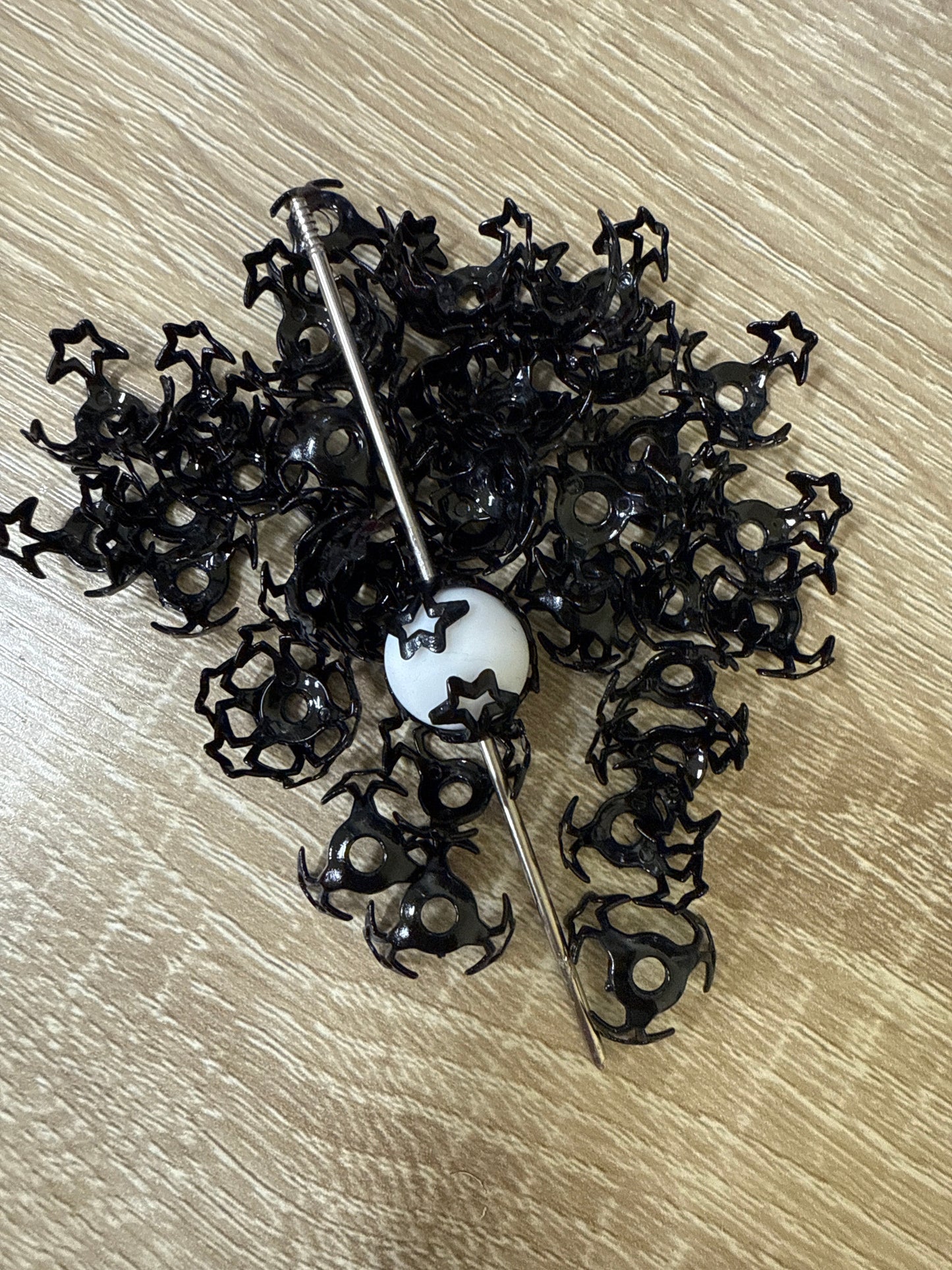 Plastic Star Encasement - 15mm - 10 pack