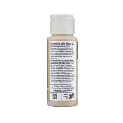 FolkArt Perle Acrylic Paint - Shimmering Silk (2 oz Bottle)