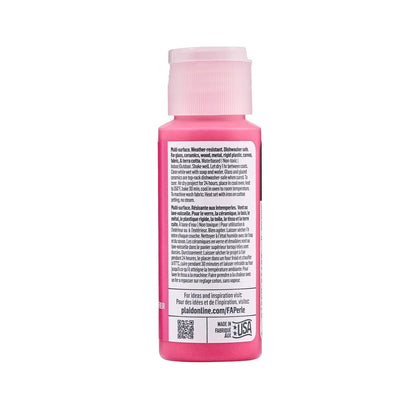 FolkArt Perle Acrylic Paint - Rose Sorbet (2 oz Bottle)