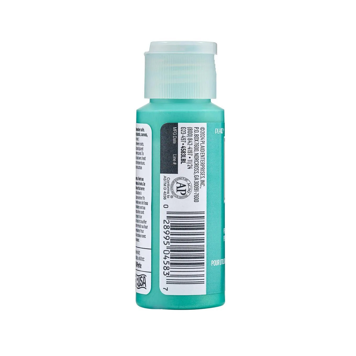 FolkArt Perle Acrylic Paint - Whipped Green (2 oz Bottle)