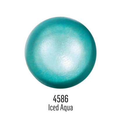 FolkArt Perle Acrylic Paint - Iced Aqua (2 oz Bottle)