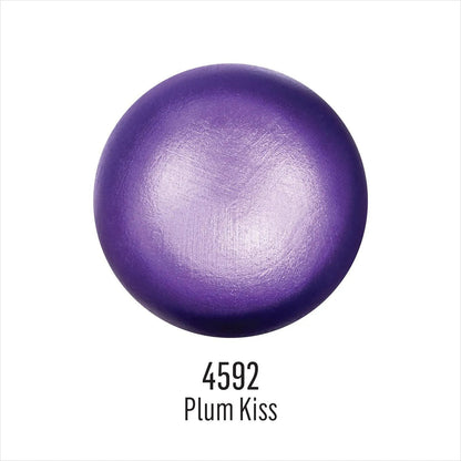 FolkArt Perle Acrylic Paint - Plum Kiss (2 oz Bottle)