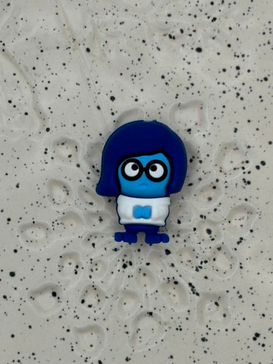 0194 - Movie - Pixar - Inside Out - Sadness 3D Silicone Focal