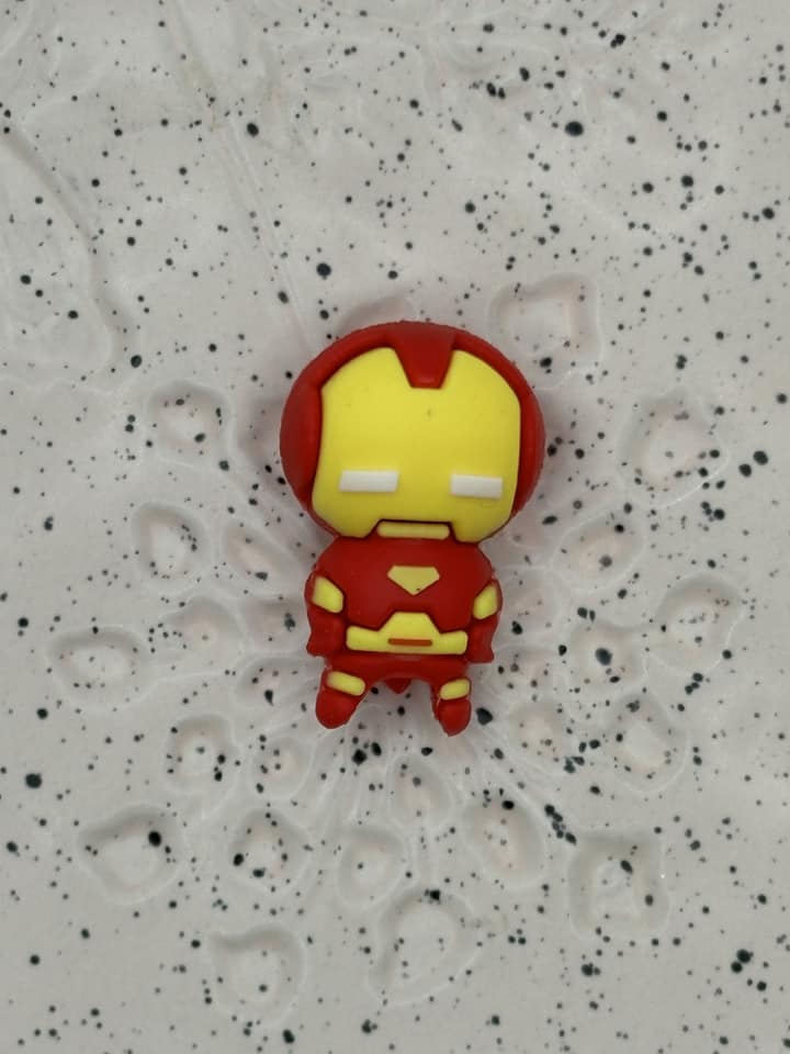 0204 - Marvel - Ironman - 3D Silicone Topper