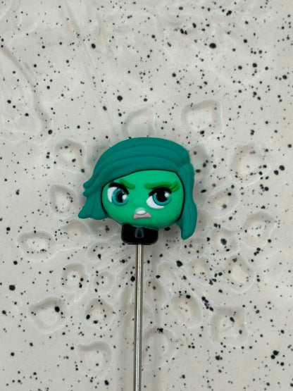 0215 - Movie - Pixar - Inside Out - Disgust 3D Silicone Topper