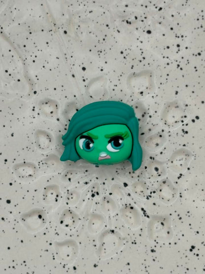 0215 - Movie - Pixar - Inside Out - Disgust 3D Silicone Topper