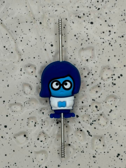 0194 - Movie - Pixar - Inside Out - Sadness 3D Silicone Focal
