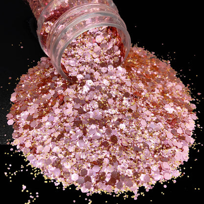 Glitter - Rose Gold Gold Chunky 1 oz