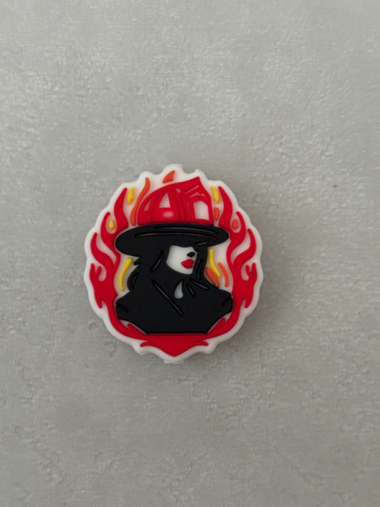 Firefighter Woman Silicone 0285