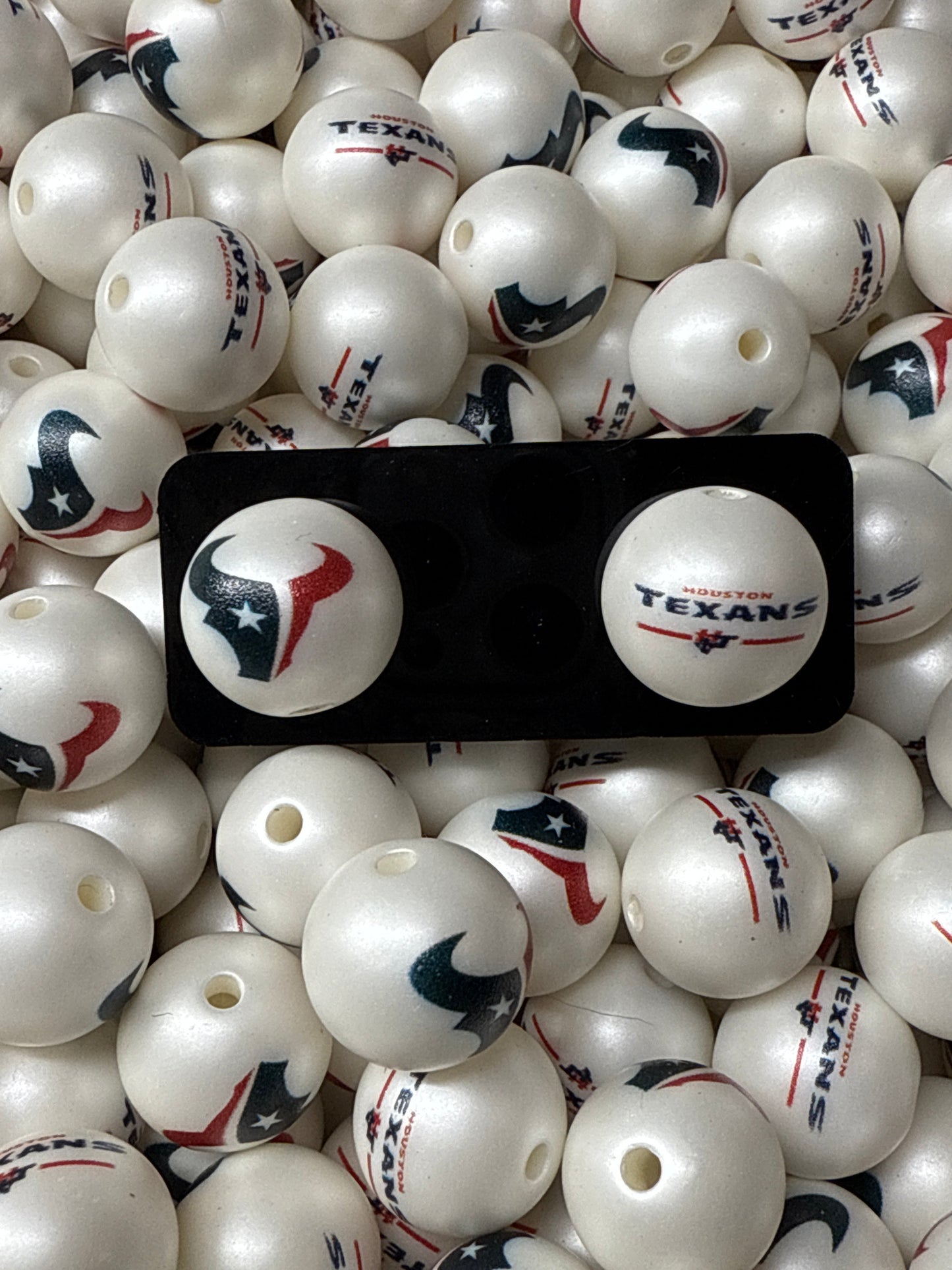 Acrylic Team  Double Sided Bead - 16mm - RD Creations Exclusive