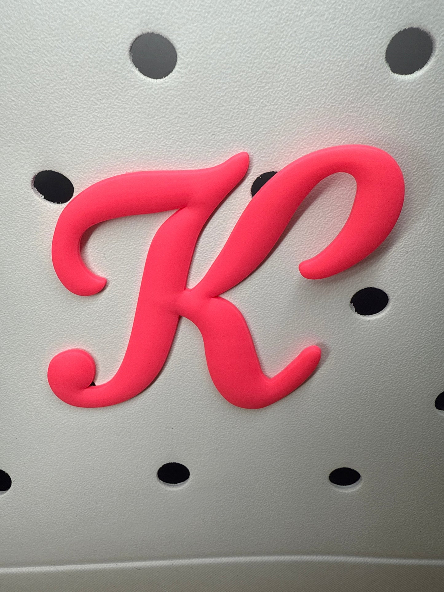 RDBOGGLETS -  Decorative Alphabet Lettering Accessories Compatible with Bogg Bags- Personalize your Tote Bag with Alphabet Letters