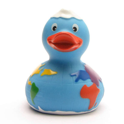 Planet Earth rubber duck - rubber duck