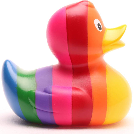 Happe Rainbow Bath Duck - Rubber Duck