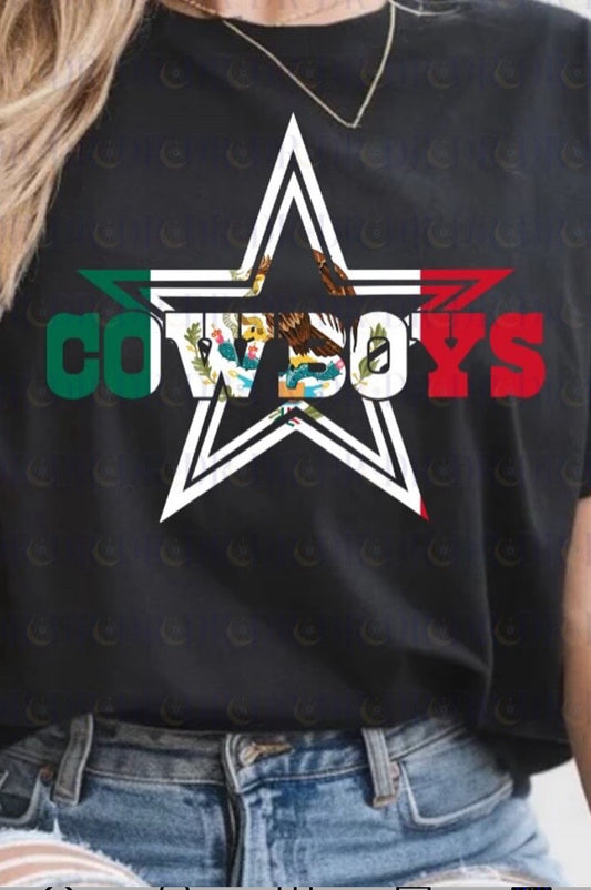 RDDallasCowboys Mexico Logo PNG Download