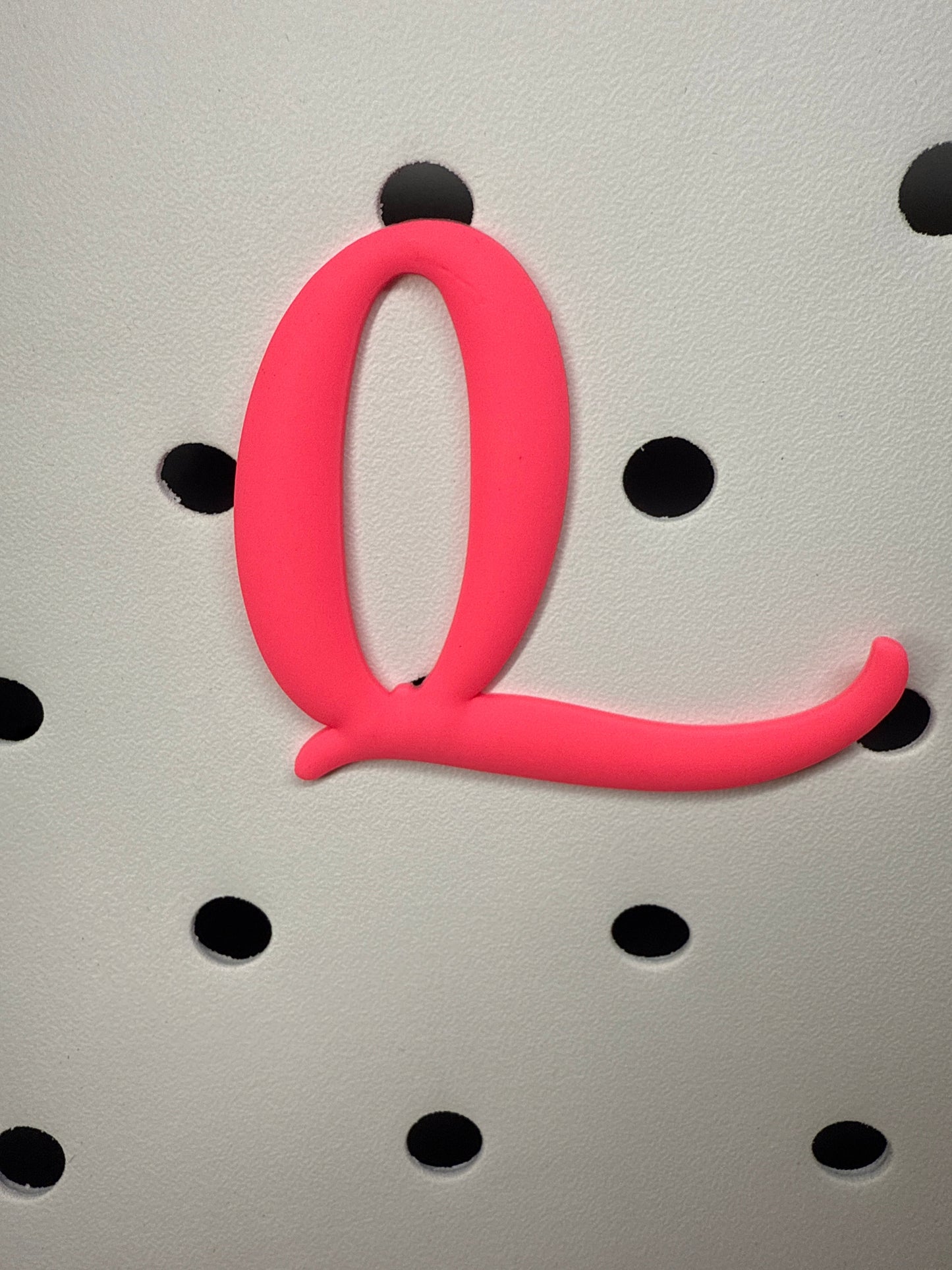 RDBOGGLETS -  Decorative Alphabet Lettering Accessories Compatible with Bogg Bags- Personalize your Tote Bag with Alphabet Letters