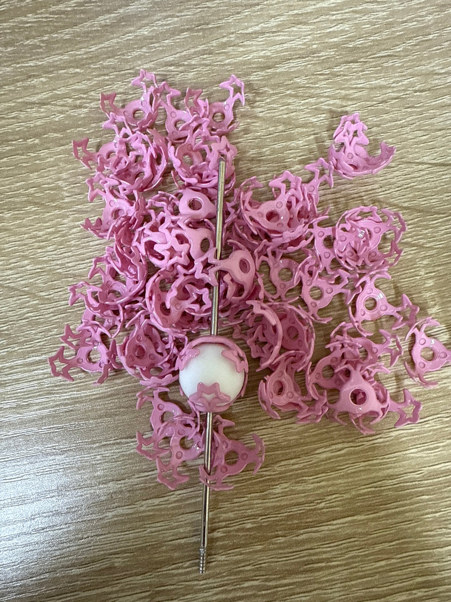 Plastic Star Encasement - 15mm - 10 pack