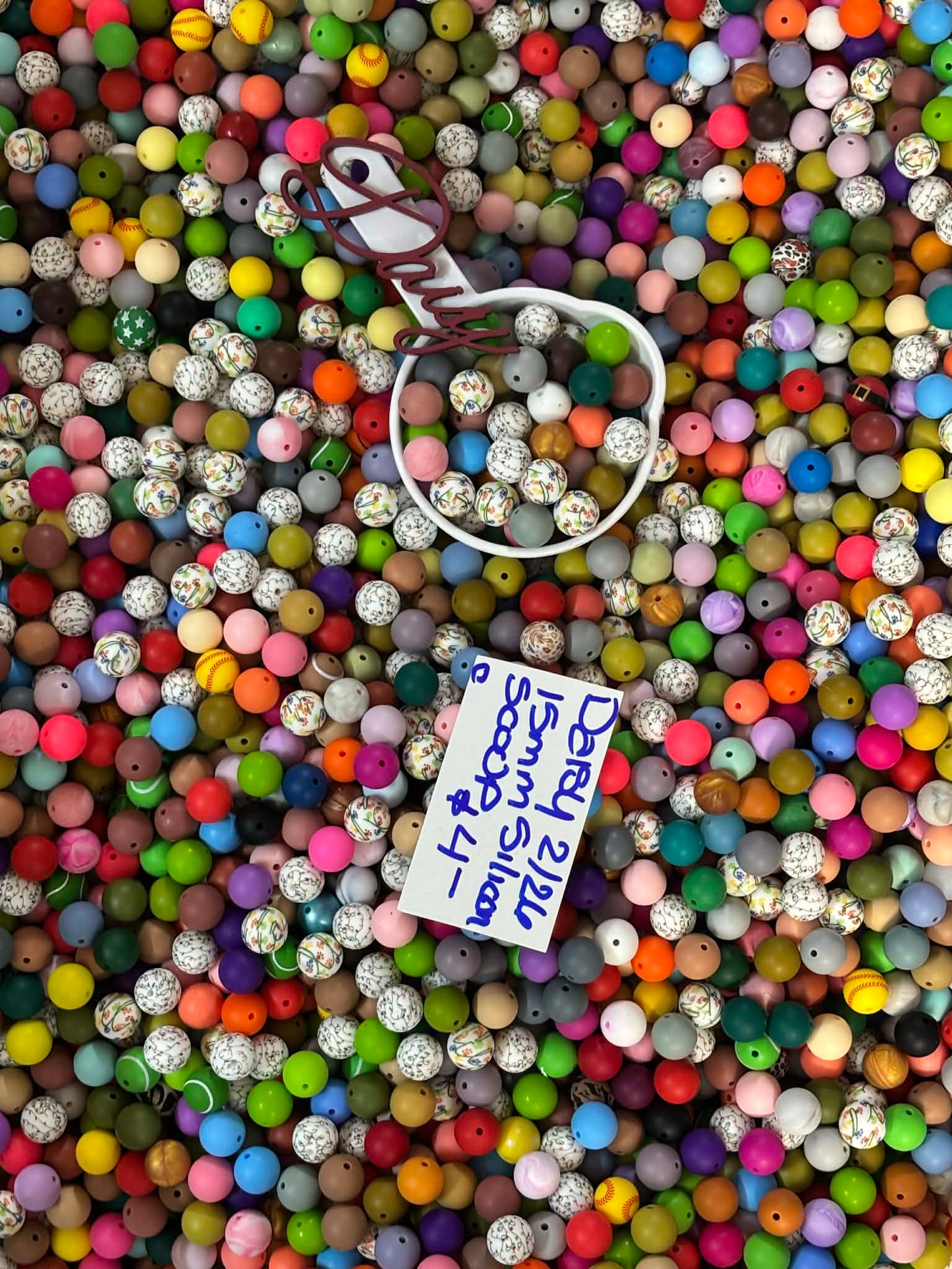 15mm silicone solid and printed