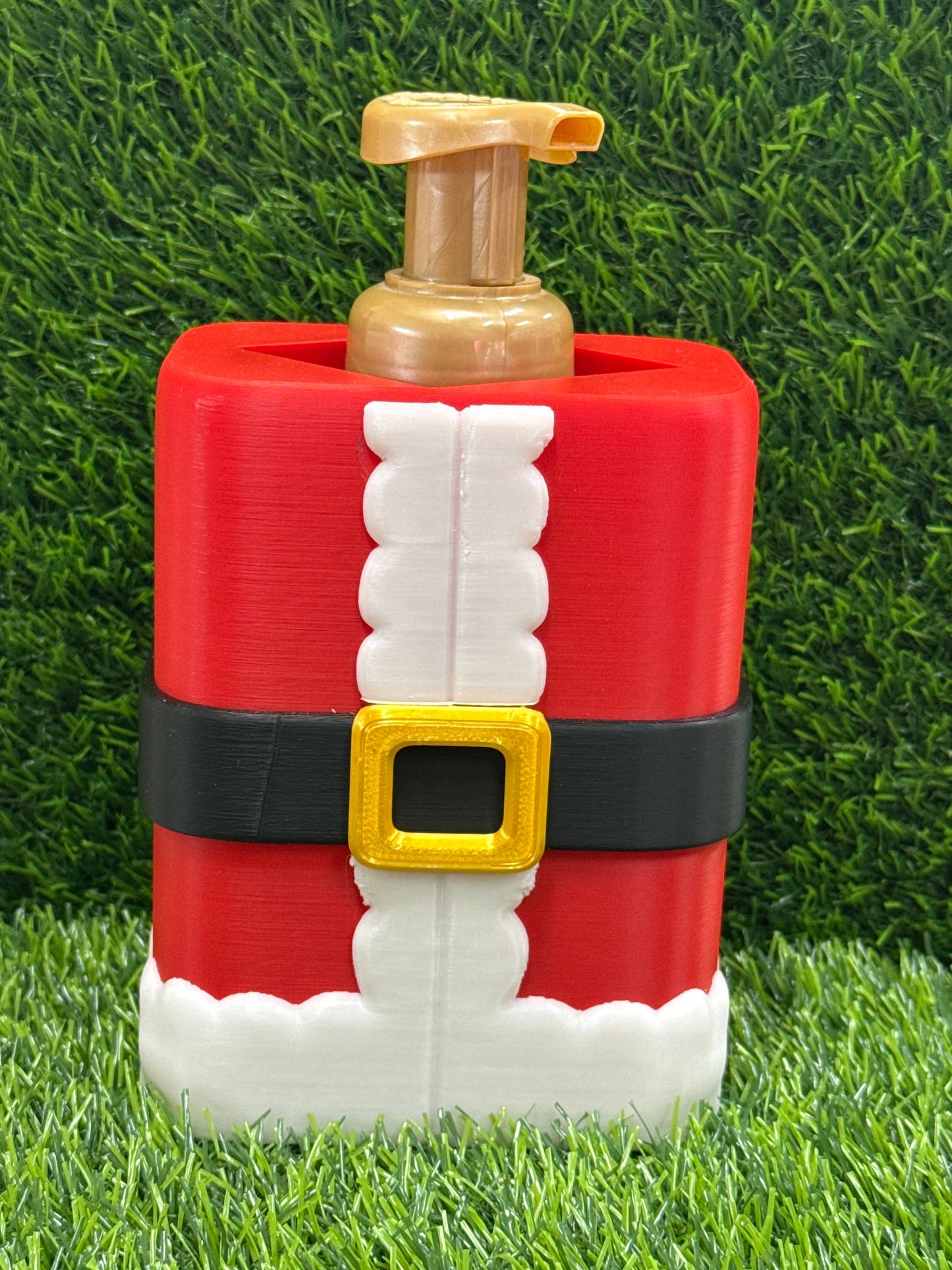 Santa Body Bath and Body Works Soap Holder 3D Printed