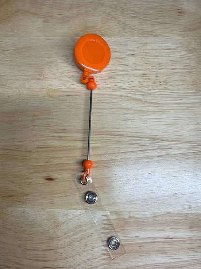 Badge Reels with Extended Beadable Bar