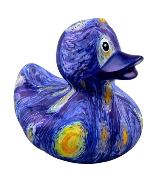 Starry Night rubber duck - Van Gogh