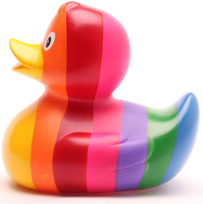 Happe Rainbow Bath Duck - Rubber Duck