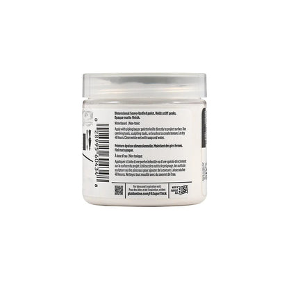 FolkArt Super Thick Acrylic Paint - White (4 oz Bottle)
