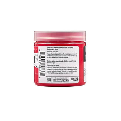 FolkArt Super Thick Acrylic Paint - Red (4 oz Bottle)