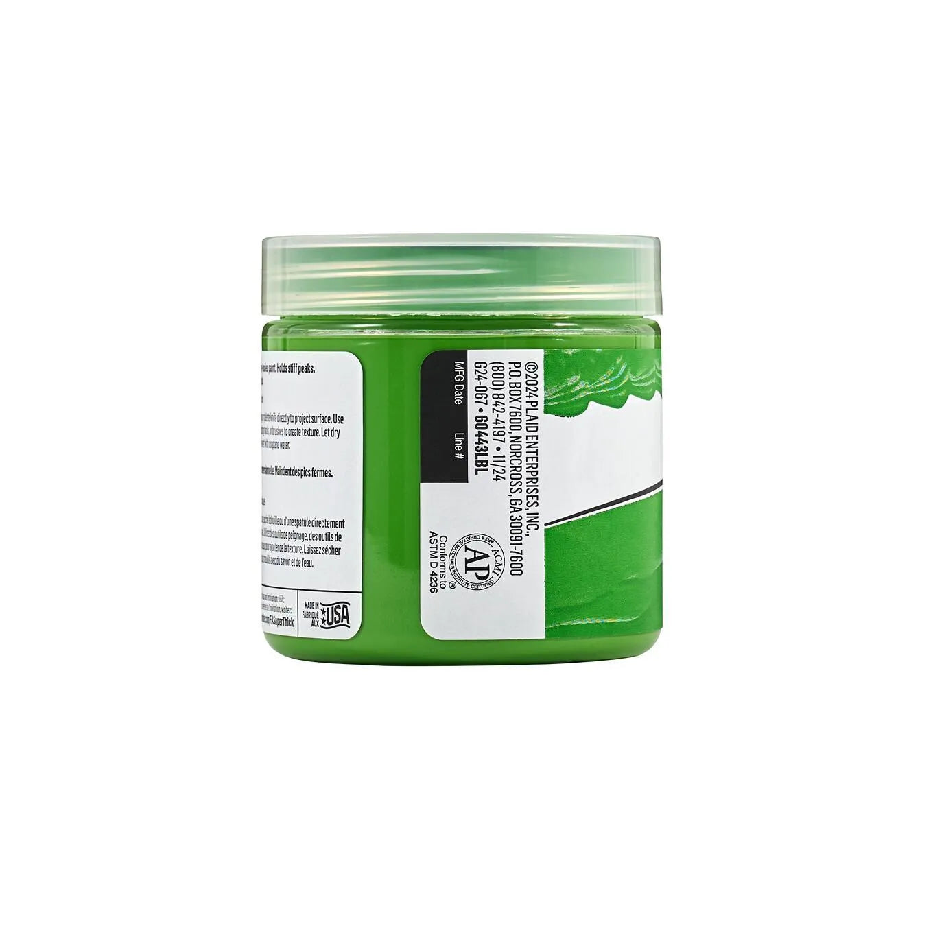 FolkArt Super Thick Acrylic Paint - Leafy Green (4 oz Bottle)