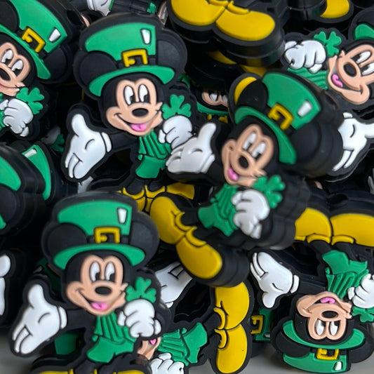 PublicMickey St Patty’s Silicone Focal