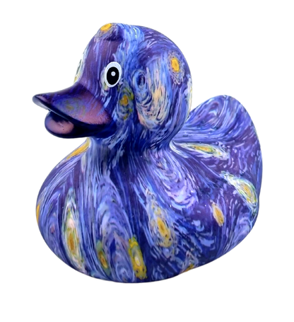 Starry Night rubber duck - Van Gogh