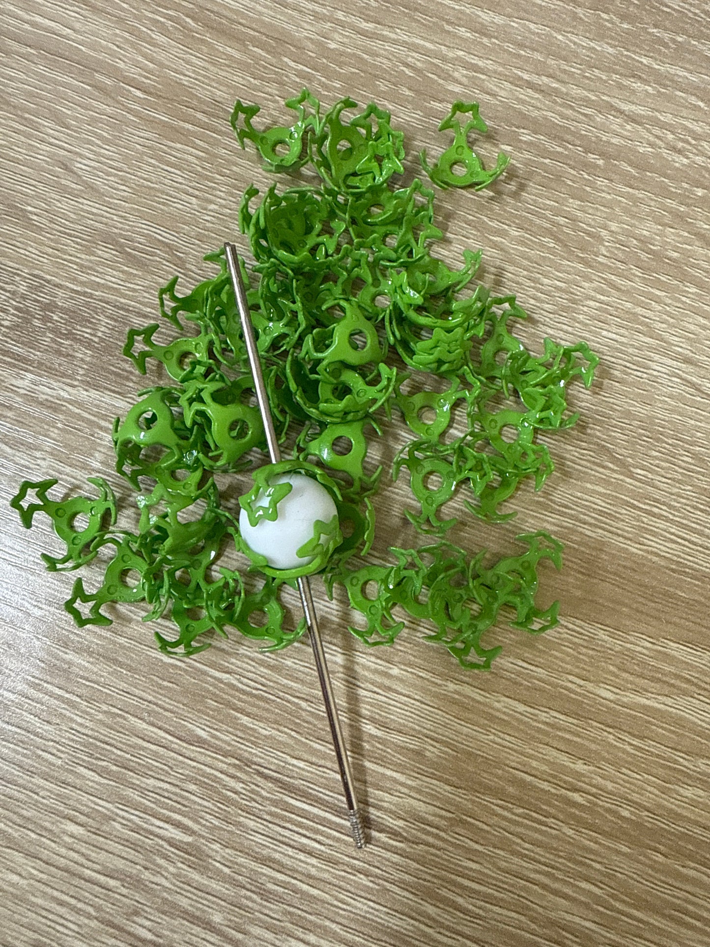 Plastic Star Encasement - 15mm - 10 pack