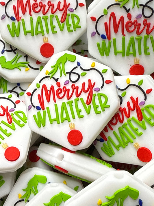 Merry Whatever Silicone Bead - Public Collab with Chez Molds