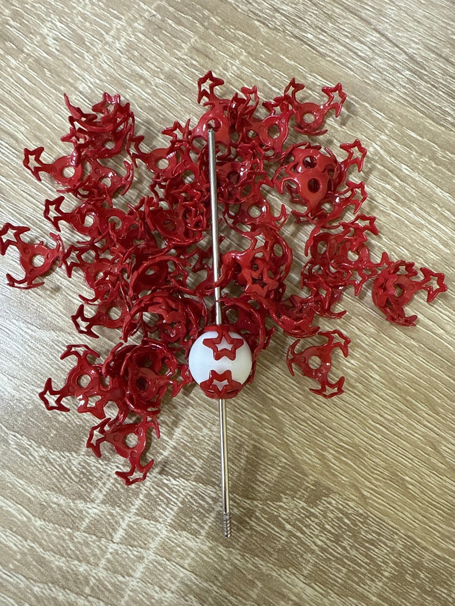 Plastic Star Encasement - 15mm - 10 pack