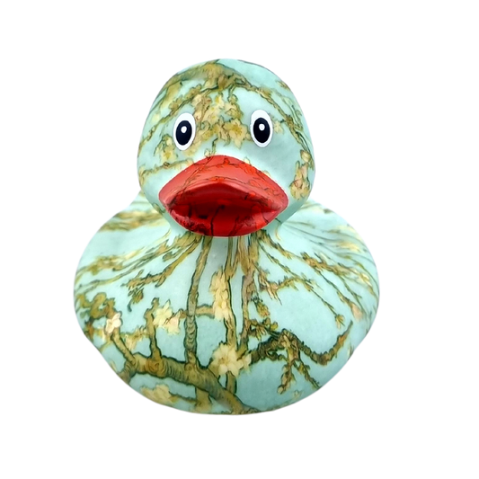 Rubber Duck Almond Blossom - Van Gogh