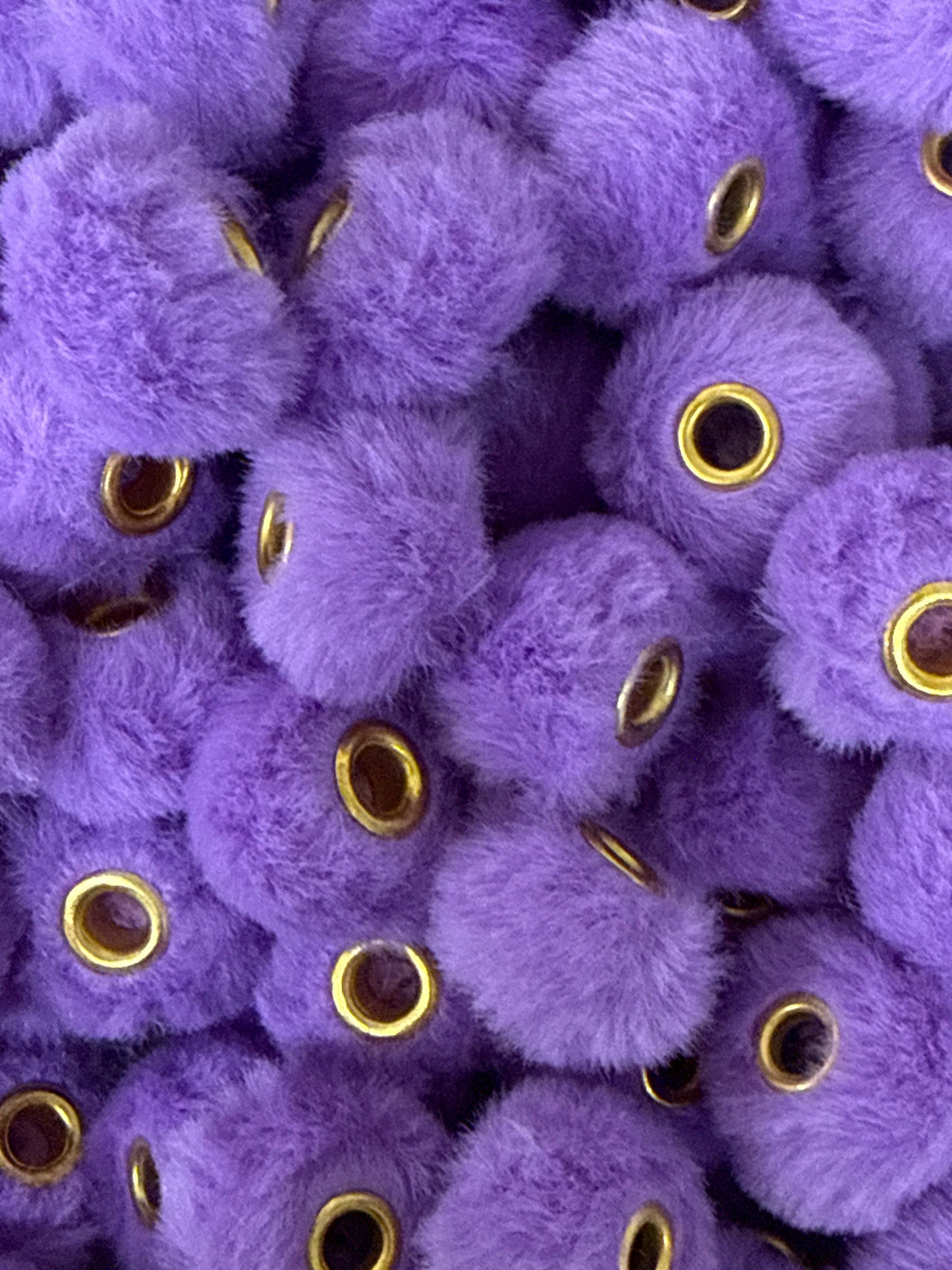 Fuzzy Spacers Bead - 12mm - 10 pack