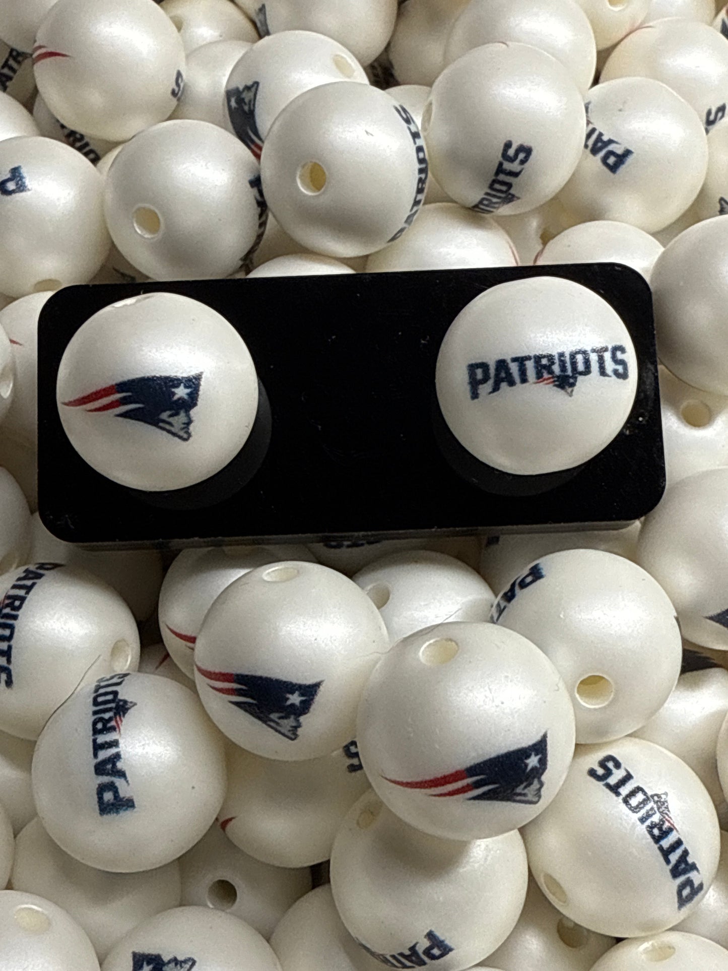 Acrylic Team  Double Sided Bead - 16mm - RD Creations Exclusive