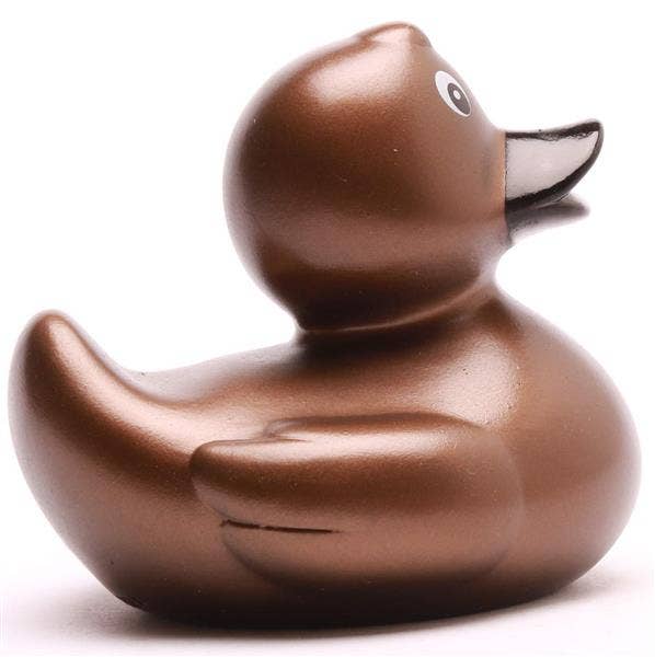 Bronze bath duck - rubber duck