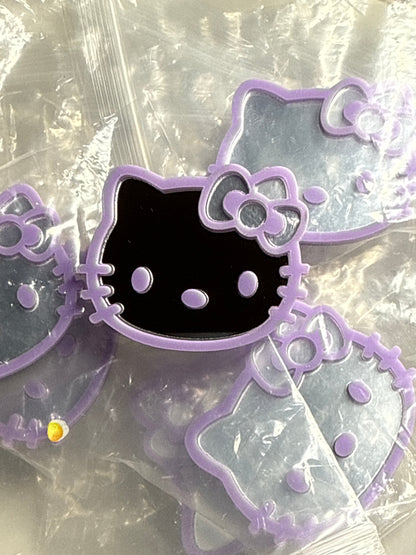 PublicHelloKitty Purple Mirrored Phone Grip