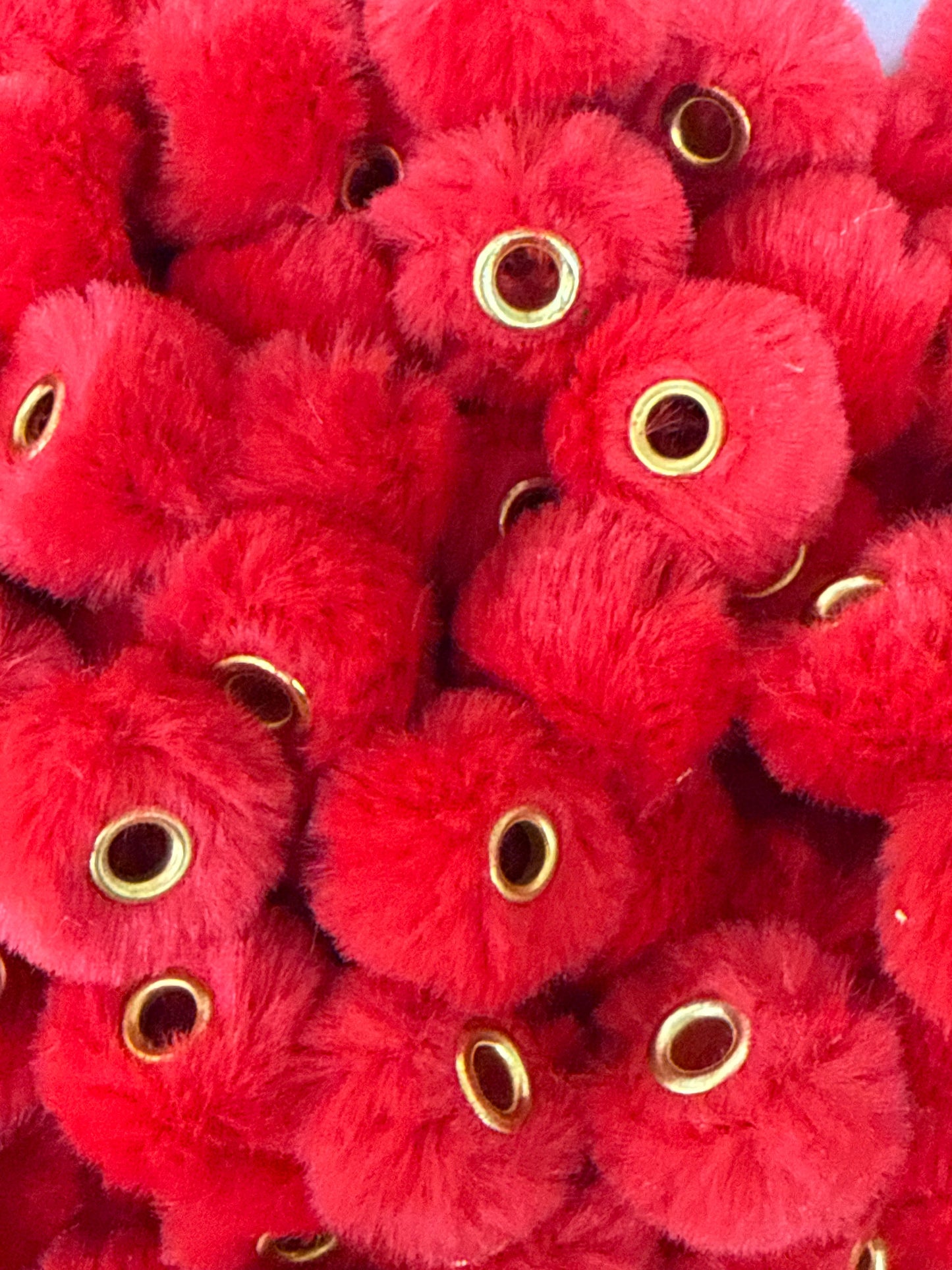 Fuzzy Spacers Bead - 12mm - 10 pack