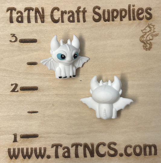 0199 - Movie - How to Train Your Dragon - Light Fury 3D Silicone Focal