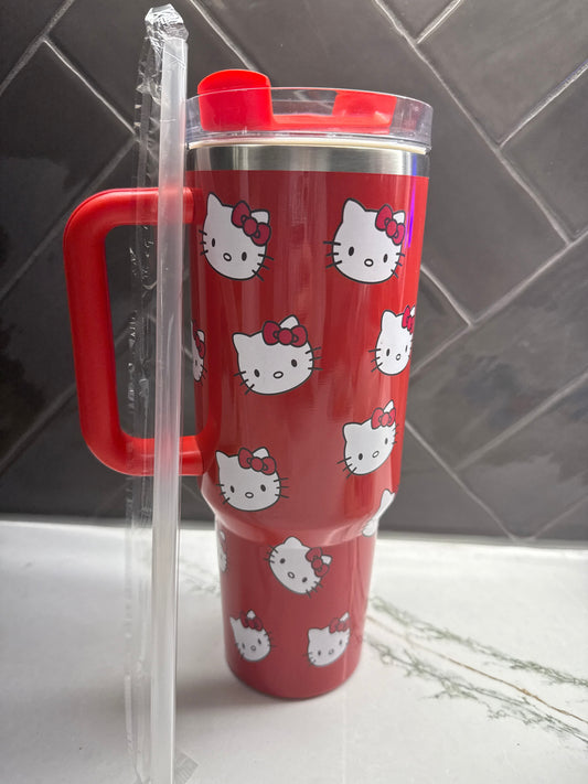 PublicHelloKitty 40oz Red Tumbler