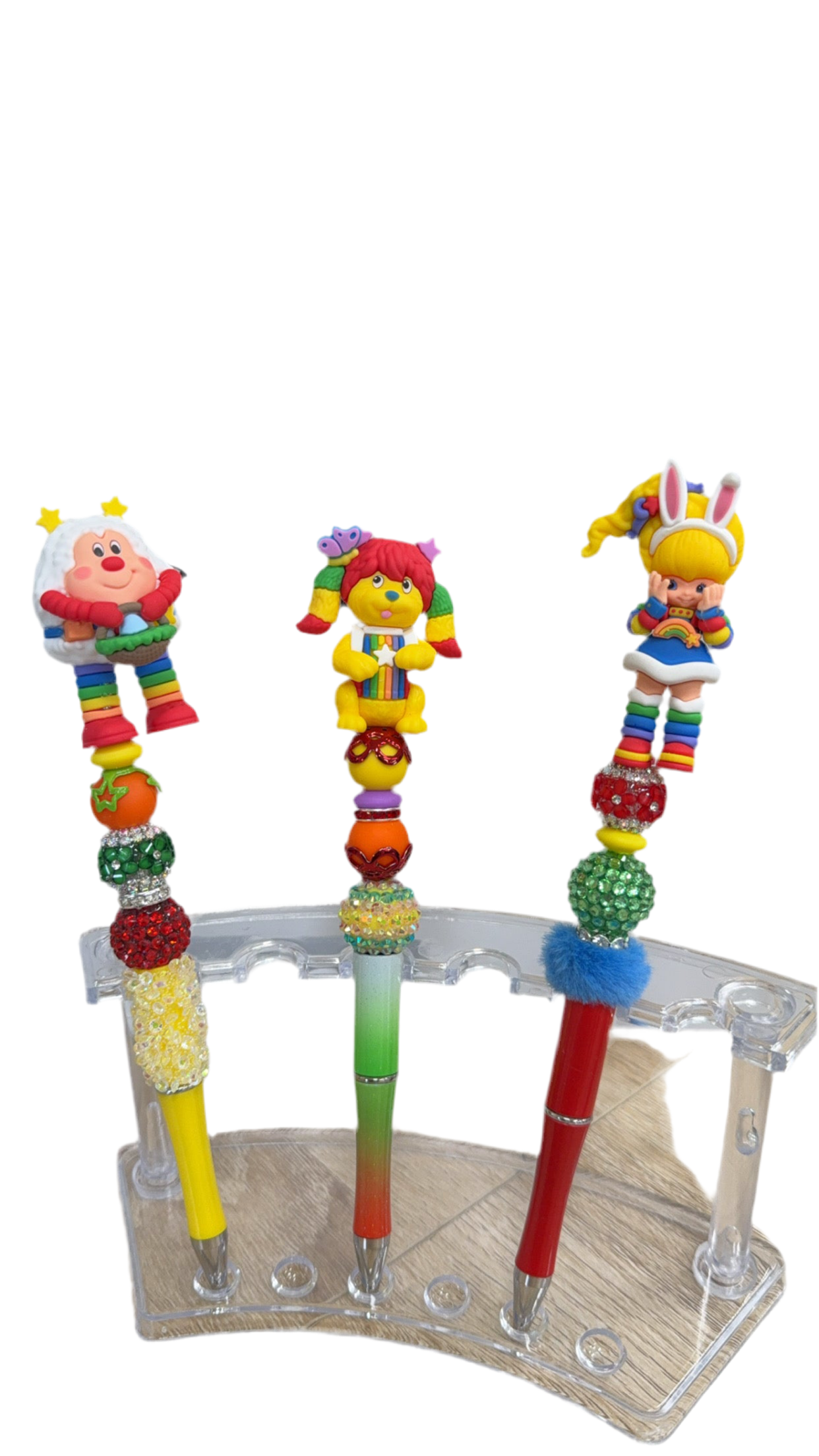 RDRainbowBrite CheeBee Characters Beaded Pen