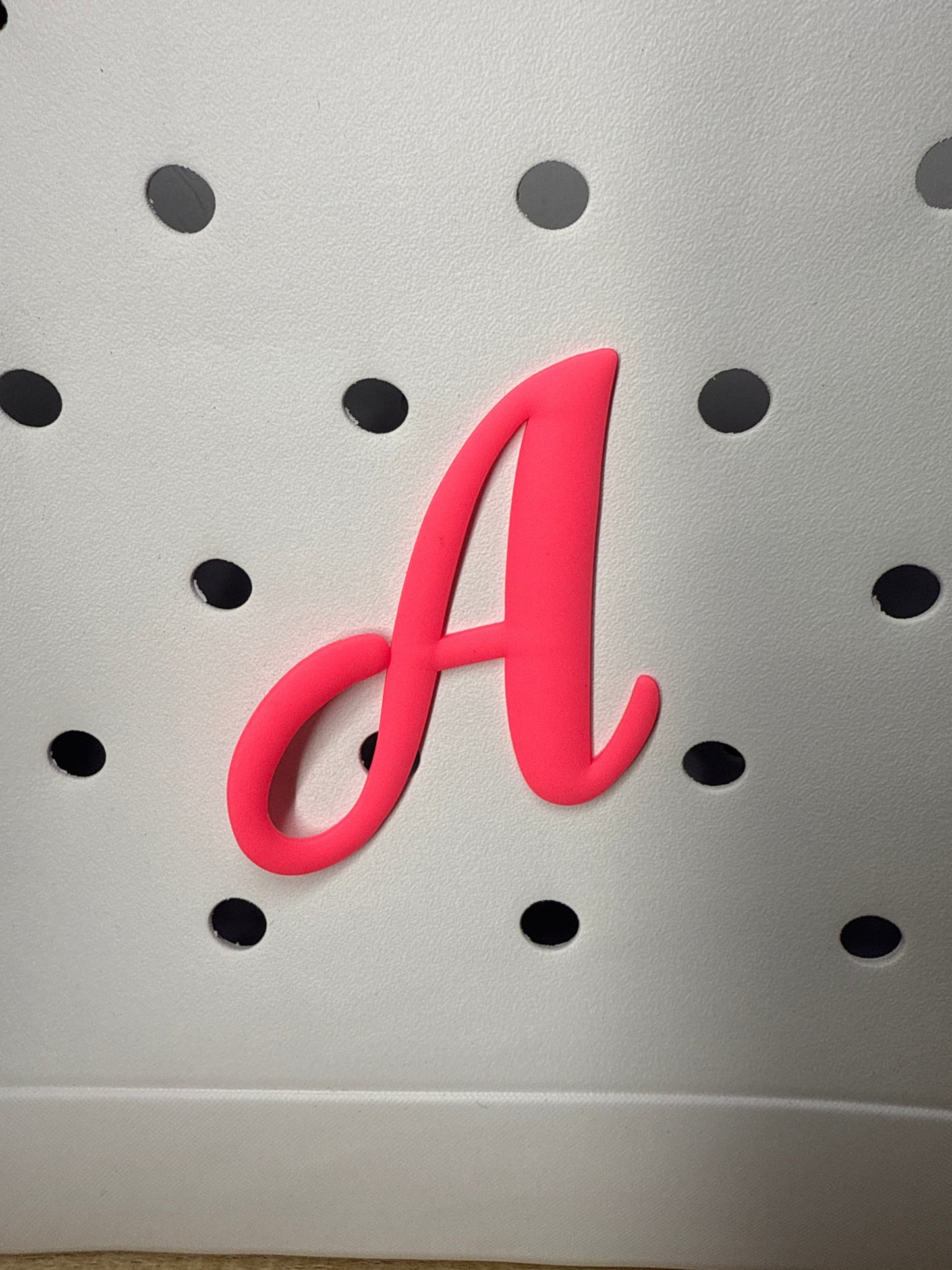 RDBOGGLETS -  Decorative Alphabet Lettering Accessories Compatible with Bogg Bags- Personalize your Tote Bag with Alphabet Letters