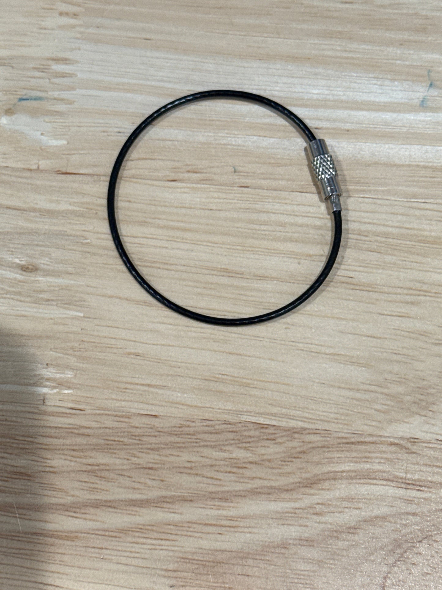 Steel Wire Keyring Steel Cable - 15cm - 1 piece